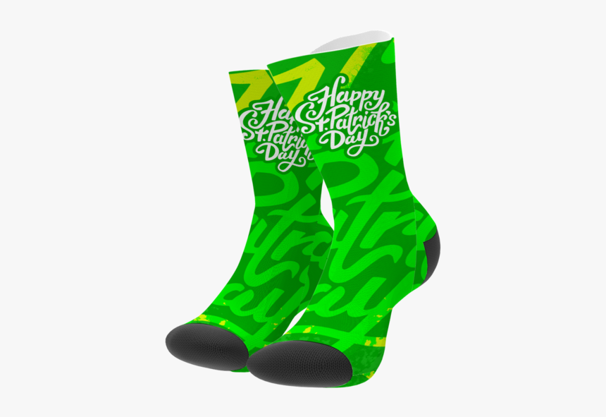Patrick S Day Socks - Sock, HD Png Download