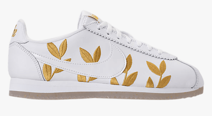Wmns Cortez Ce Gold Leaves, HD Png Download