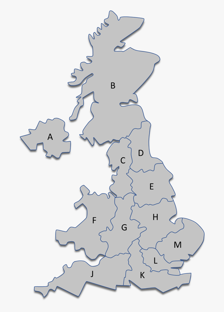 2018 Treeplantingregions - Gb Map, HD Png Download