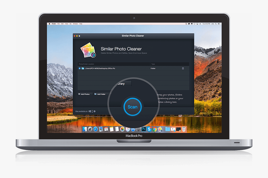 Similar Photo Cleaner Is All About Noxious Scans And - Tela Mac, HD Png Download