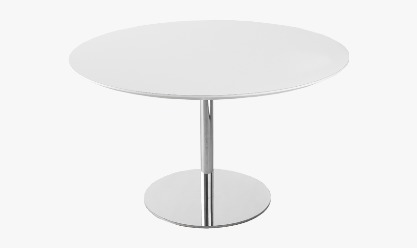 Round Table With Stainless Steel Base, HD Png Download