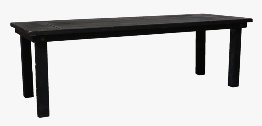 Charcoal 8ft Farm Table - Outdoor Bench, HD Png Download