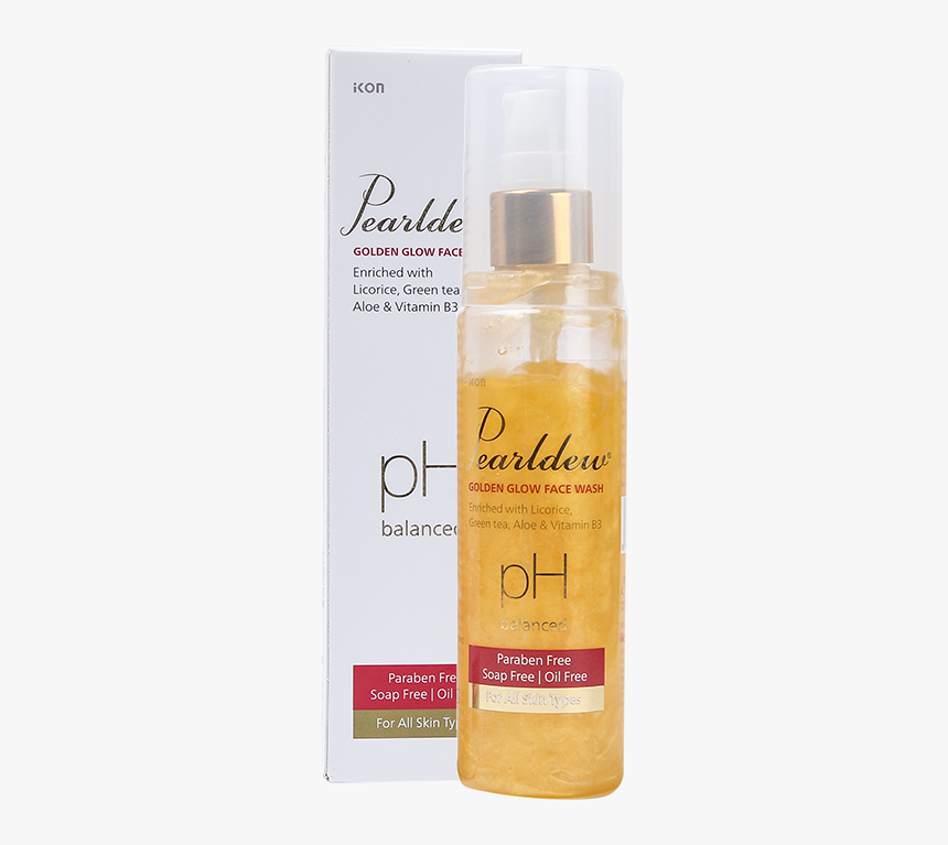 Pearldew Golden Glow Face Wash - Cosmetics, HD Png Download