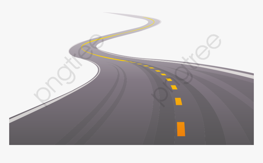 Road The Way Clipart - Transparent Road Png, Png Download