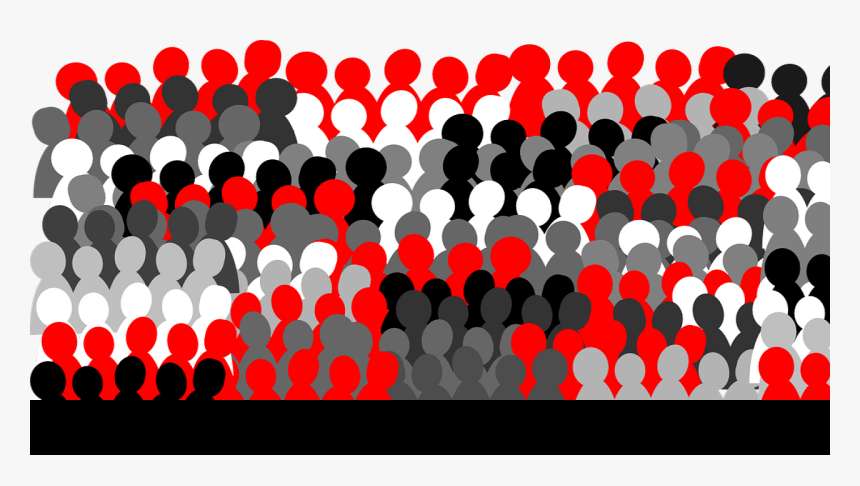 People-307088 - Crowd Of People Clip Art, HD Png Download
