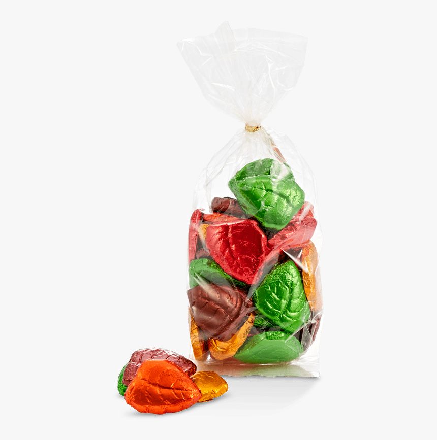 Bagged Foiled Fall Leaves - Candied Fruit, HD Png Download