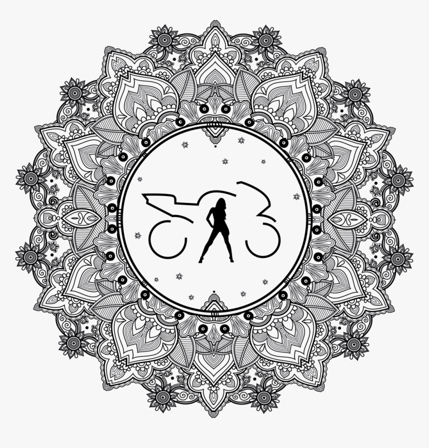 Mandala Raglan - Mandala Yin Yang Vector Art, HD Png Download