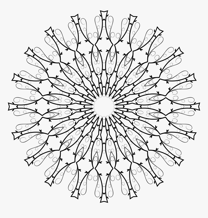 Mandala Building Png Transparent - Polygon With 42 Sides, Png Download