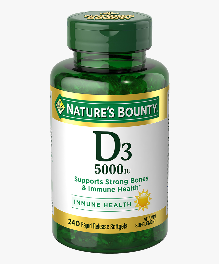 Vitamin D3 - Vitamin E 400 Iu Nature's Bounty, HD Png Download