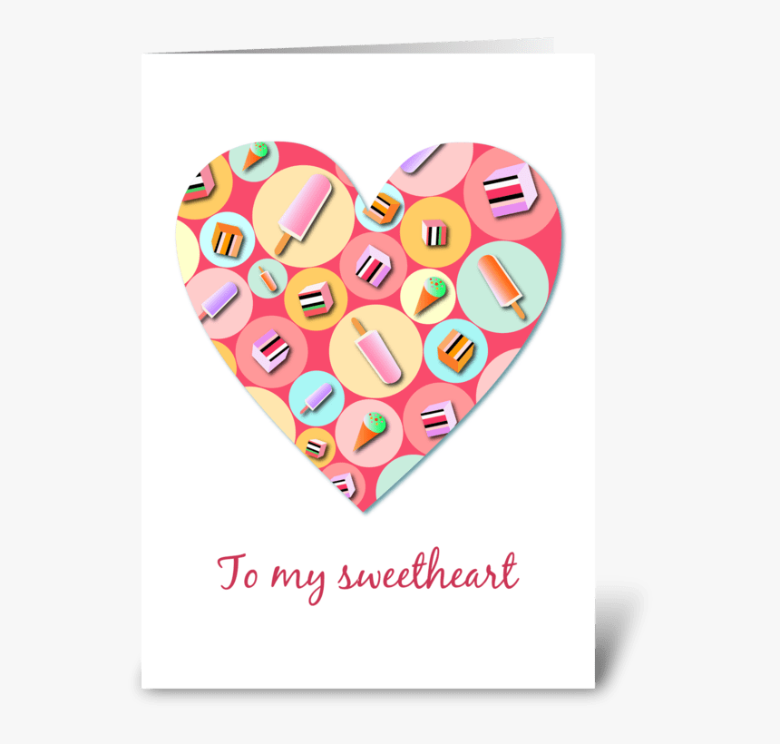 Sweet Candy Heart Greeting Card - Bullying Awareness Week, HD Png Download