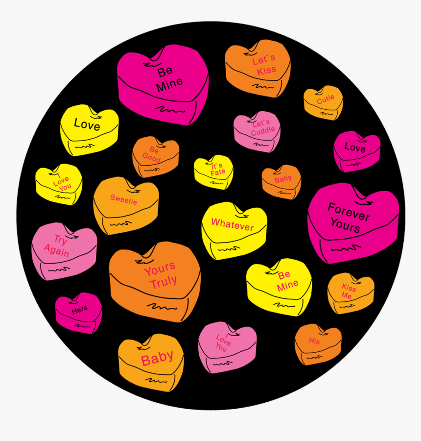 Apollo Candy Hearts - Illustration, HD Png Download