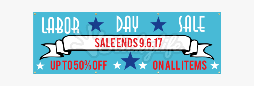Labor Day Sale Vinyl Banner - Graphic Design, HD Png Download