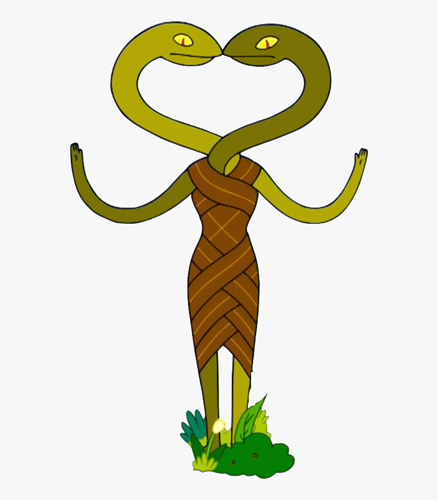 Adventure Time Life Snake Heads - Life From Adventure Time, HD Png Download