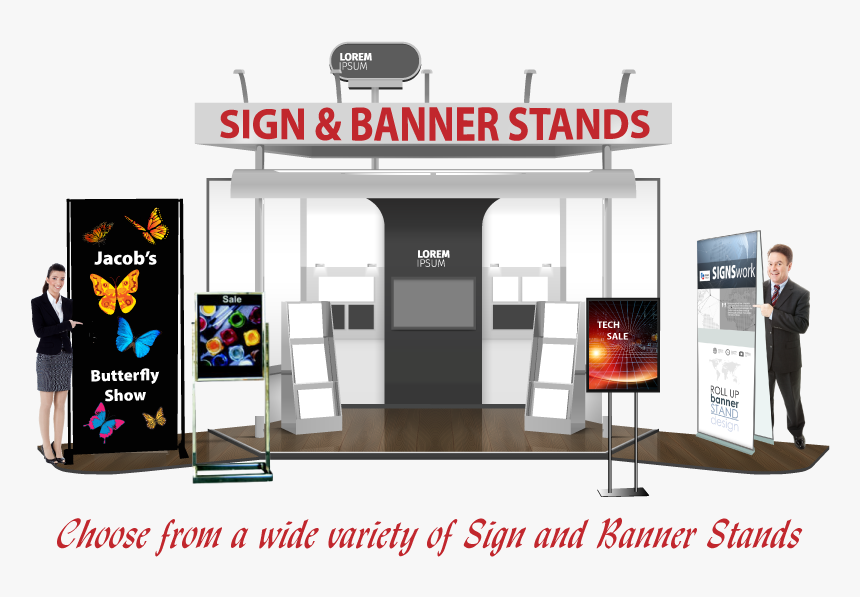 Sign Banner Standsd - Banner, HD Png Download