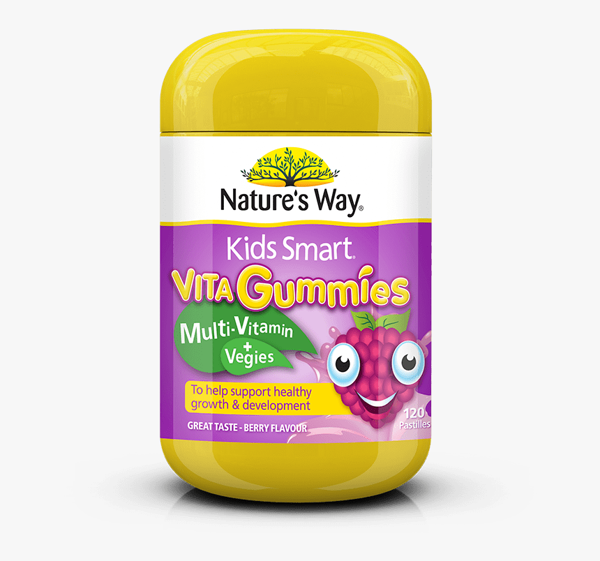 522594 Kids Smart Vita Gummies Multi Vitamin - Nature's Way Kids Smart Vita Gummies Multi Vitamin, HD Png Download