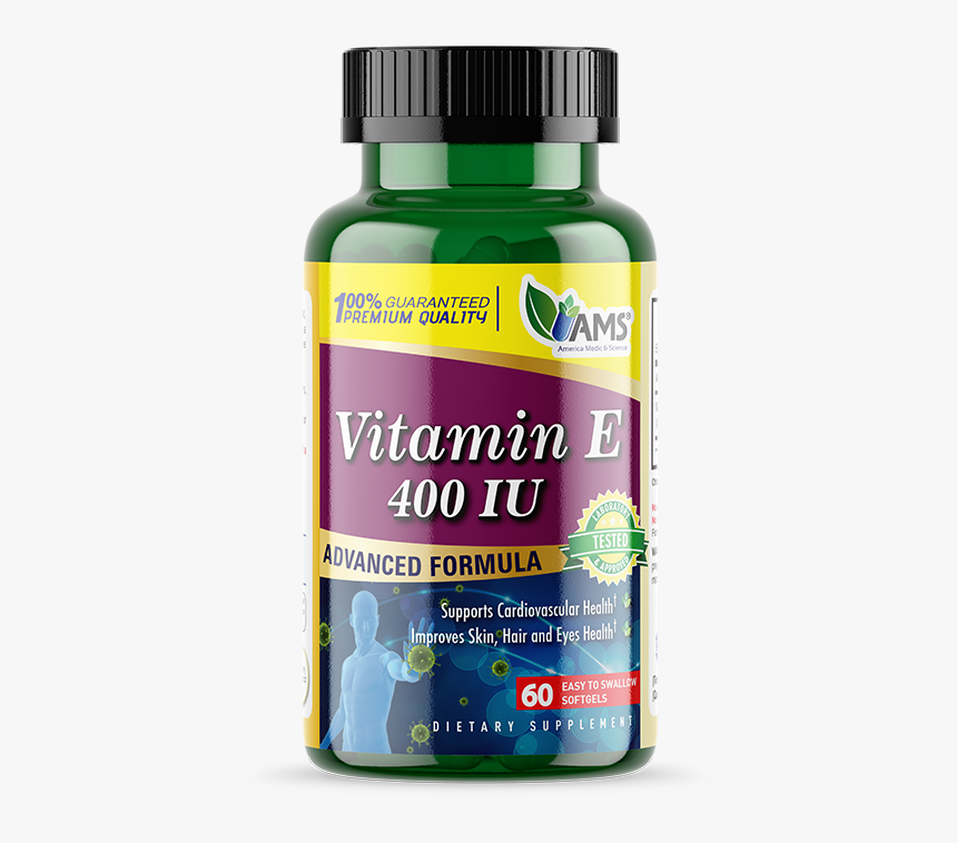 Vitamin E Ams, HD Png Download