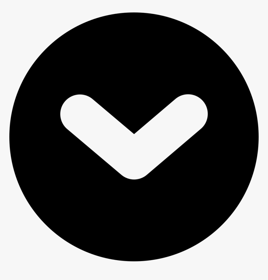 Down Arrow Head - Vk Icon, HD Png Download