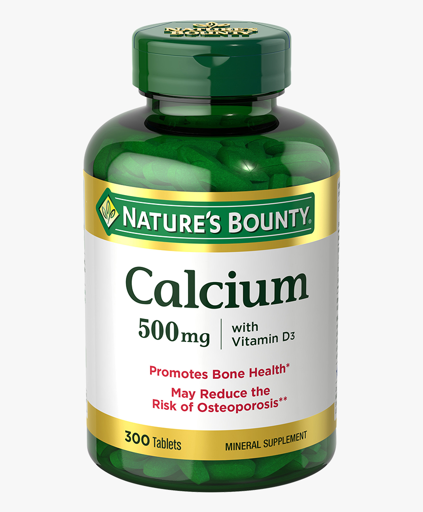 Calcium Plus Vitamin D3 - Nature's Bounty Ginkgo Biloba, HD Png Download