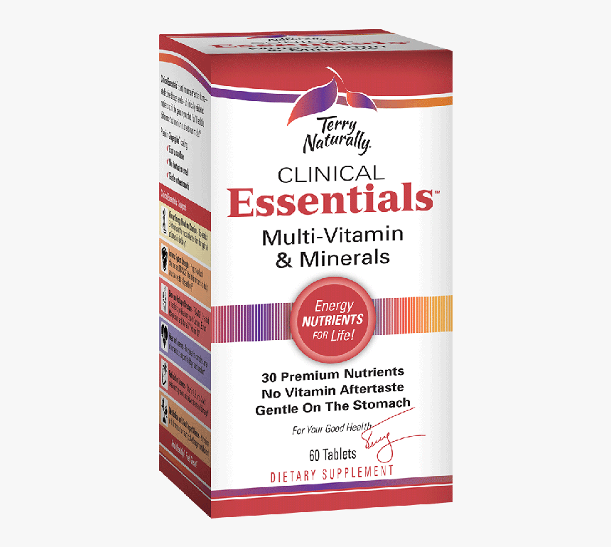 Terry Naturally Clinical Essentials Multi-vitamin &, HD Png Download