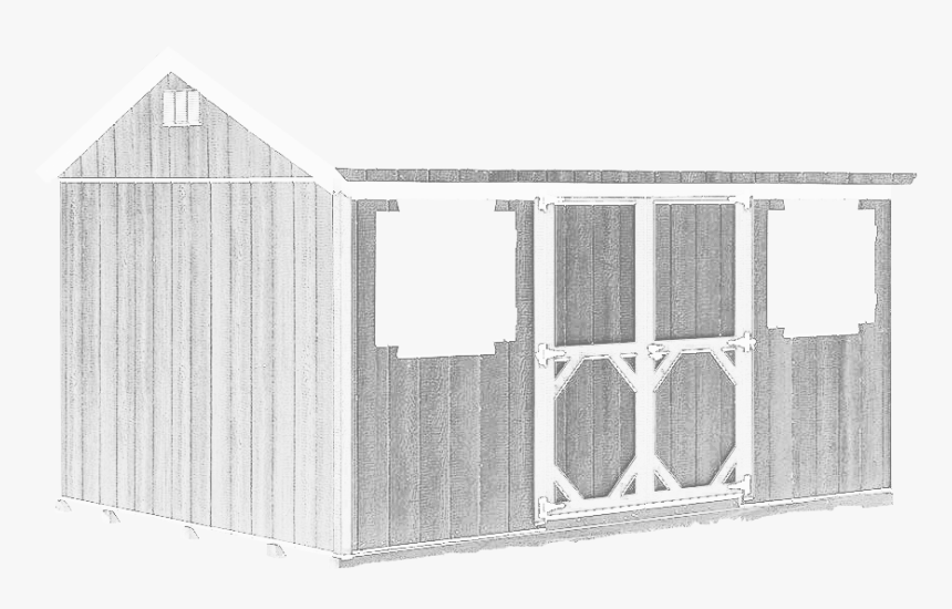 Wood Shed Colors Mask - House, HD Png Download