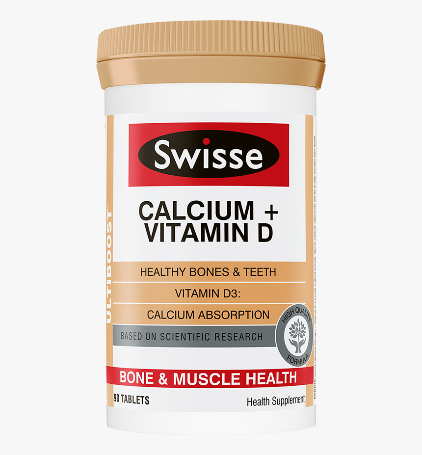 Swisse Men S 50 Ultivite Multivitamin - Swisse Calcium Vitamin D, HD Png Download