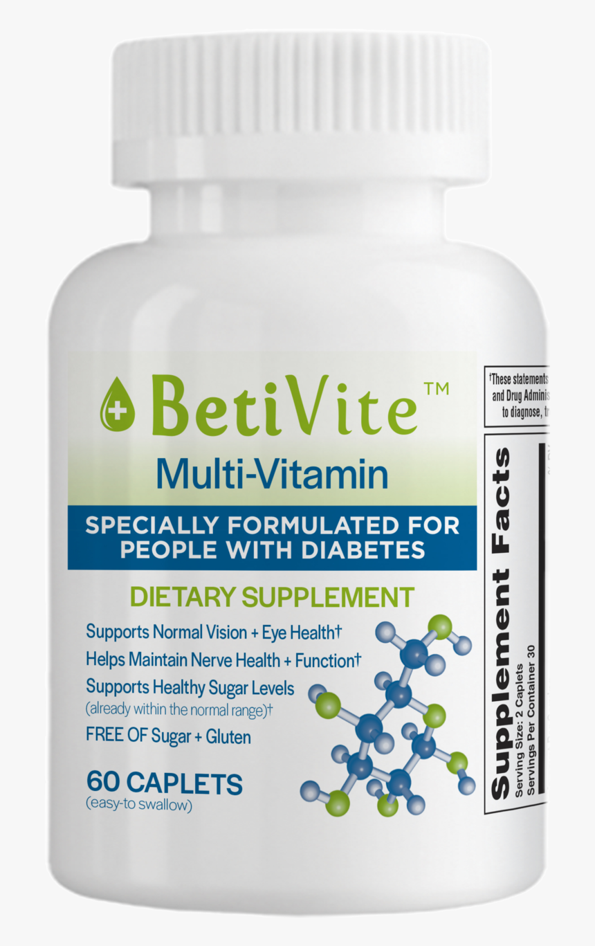 Betivite Multi-vitamin - Diabetes Supplement, HD Png Download