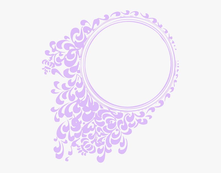 Transparent Lavender Clipart - Hd Circle Design Png, Png Download