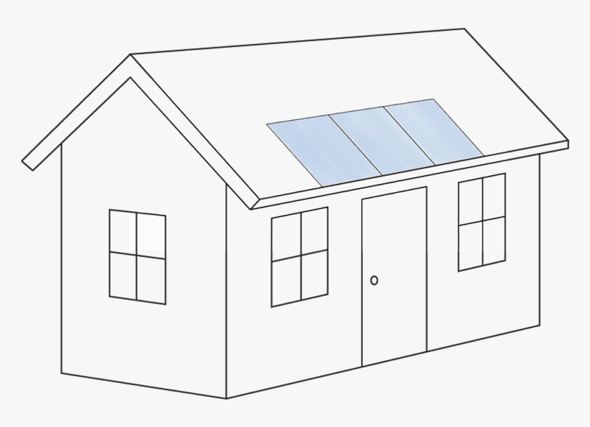 Transparent Cartoon Door Png - House, Png Download