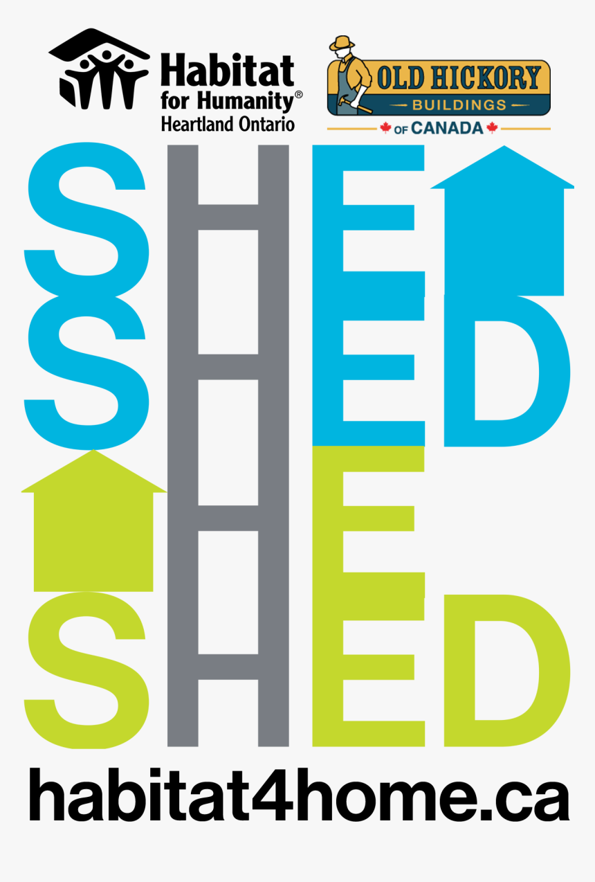 She Shed He Shed - Habitat For Humanity, HD Png Download