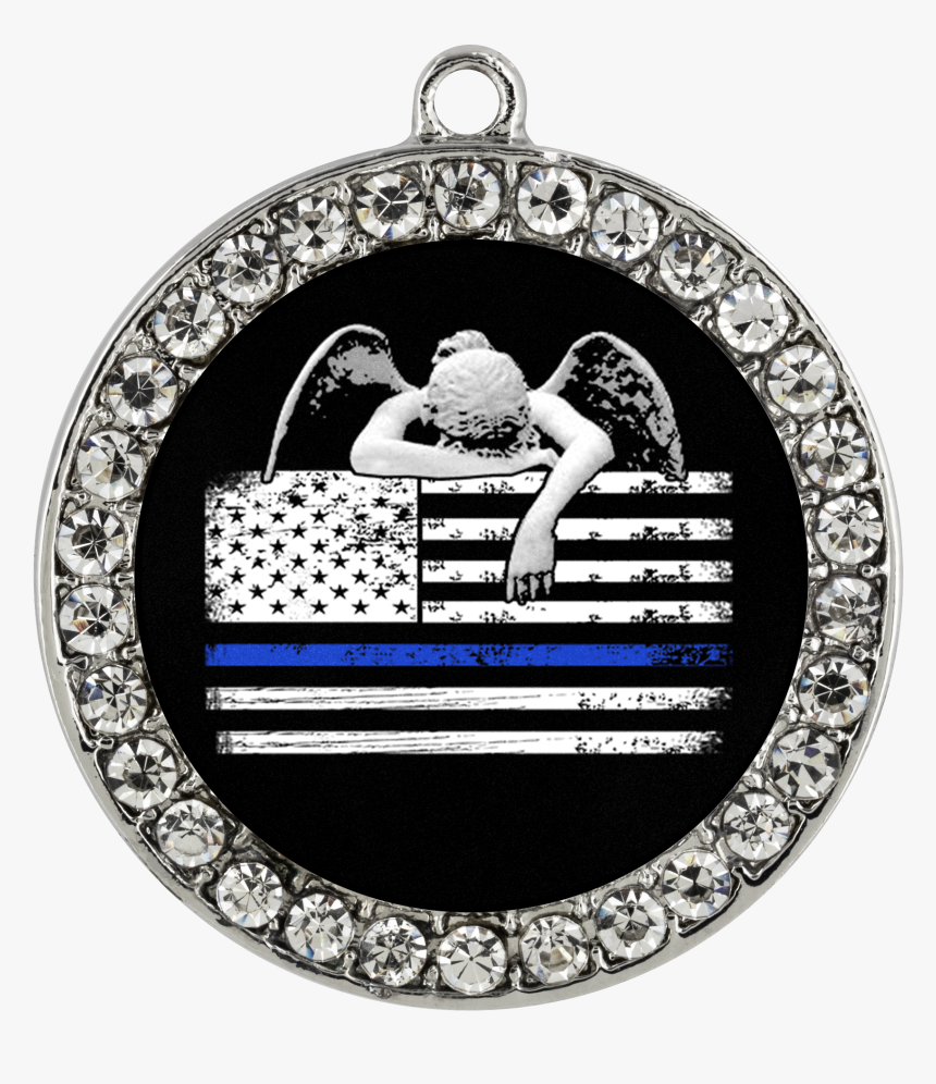 Weeping Angel Thin Blue Line Flag Lock And Key 
 Class - Symbol Transparent Background Atheism, HD Png Download