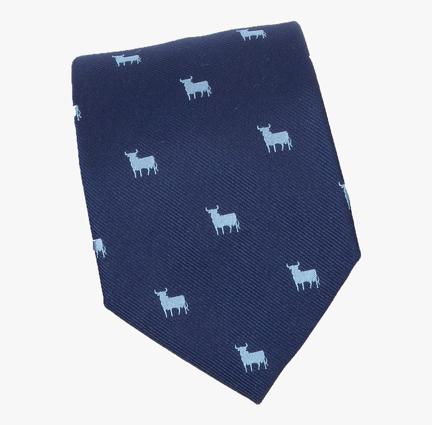 Detalle De Corbata De Seda Color Marino Y Azul - Corbata Toro Osborne, HD Png Download