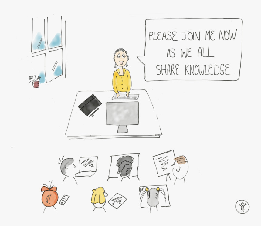 Say Boo To Collaboration And Sharing - Cartoon, HD Png Download