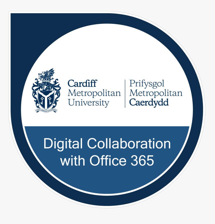 Digital Collaboration With Microsoft Teams And Office - Cardiff Metropolitan University Logo, HD Png Download