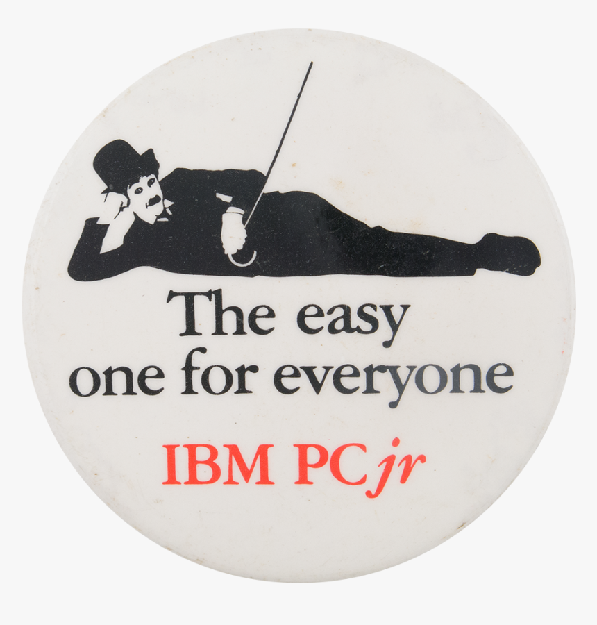 Ibm Easy One For Everyone Advertising Button Museum - Label, HD Png Download