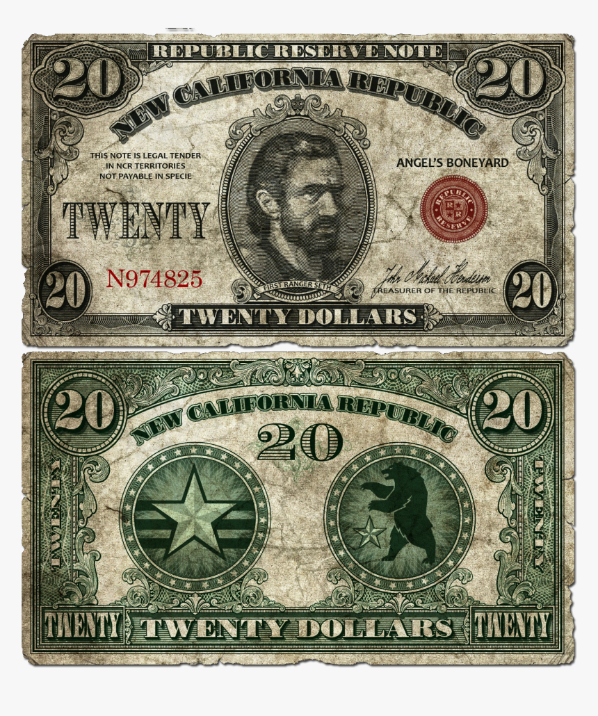 Nukapedia The Vault - New California Republic Money, HD Png Download