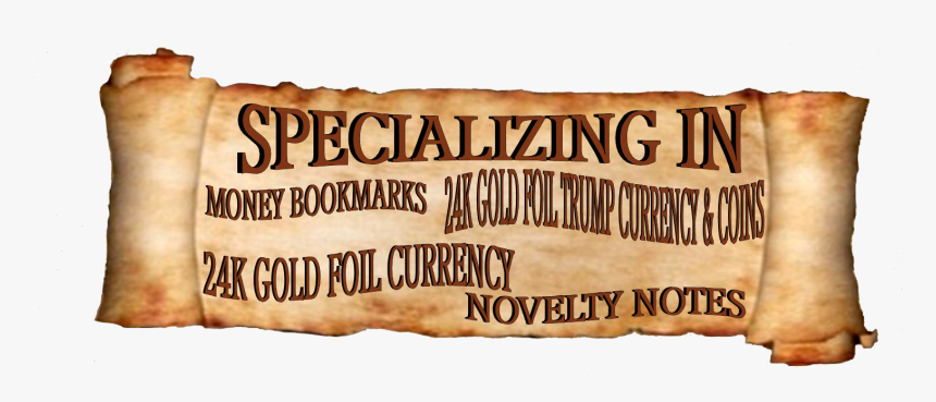 24k Gold Plated Us Currency Dollar Bill Set 1/2/5/10/20/50/100 - Poster, HD Png Download