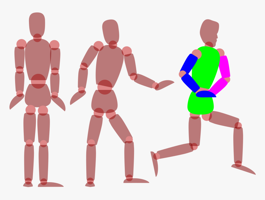 Gliederpuppe Clip Arts - Gliederpuppe Clipart, HD Png Download