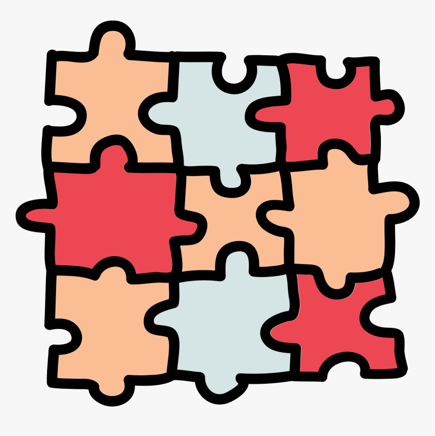 Big Puzzle Icon - Puzzle Icon, HD Png Download
