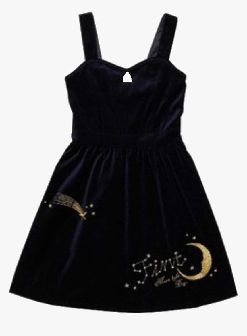 Black Dress Png Aesthetic, Transparent Png