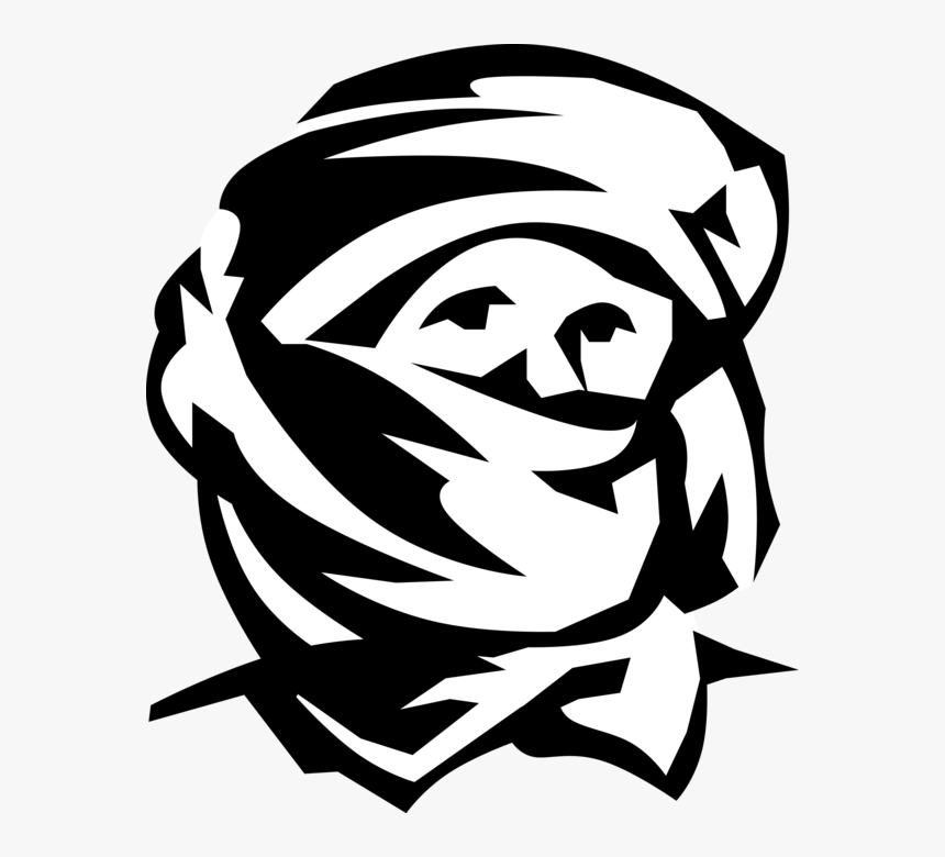 Vector Illustration Of Keffiyeh Or Kufiya Traditional - Keffiyeh Png Png, Transparent Png