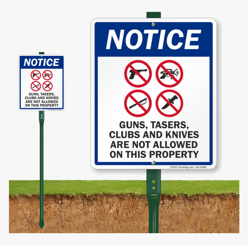 Do Not Trespass Sign, HD Png Download