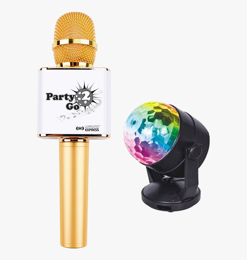 Transparent Gold Mic Png - Microphone, Png Download