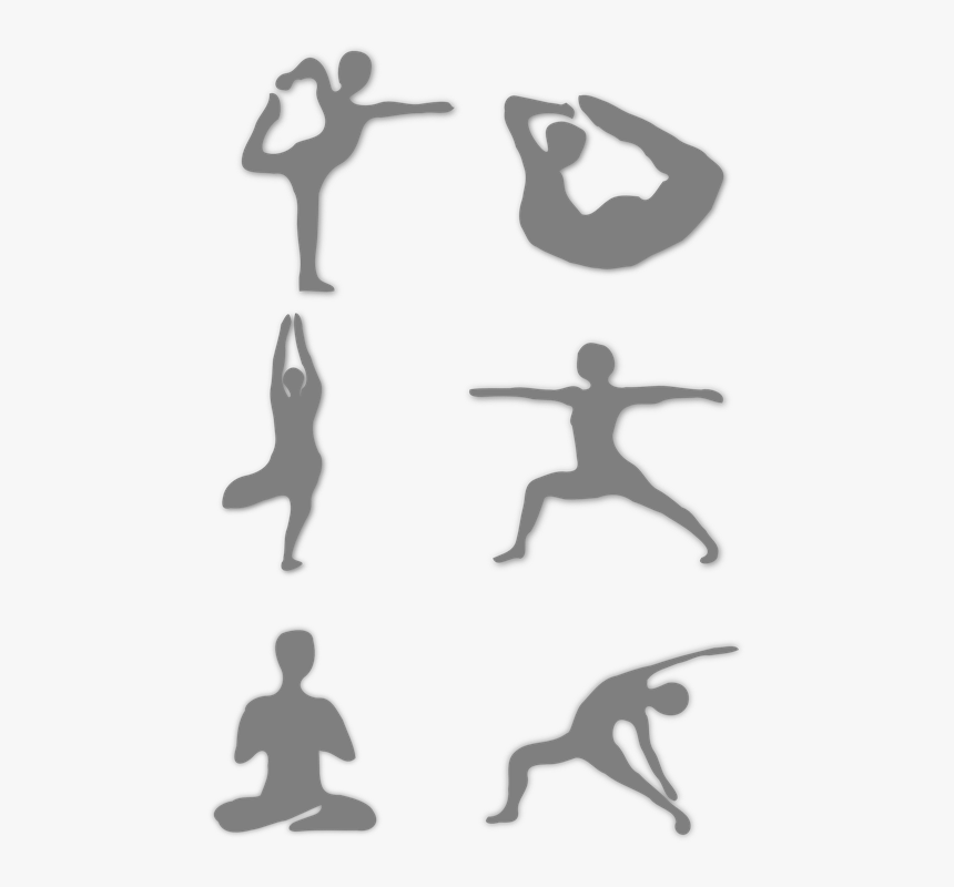 Yoga, Poses, Warrior Pose, Fitness, Stretching, Balance - Bird Yoga, HD Png Download
