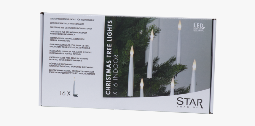 Candle Tree Lights Slimline - Star Trading, HD Png Download