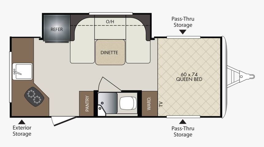 2018 Keystone Colt 171rk, HD Png Download