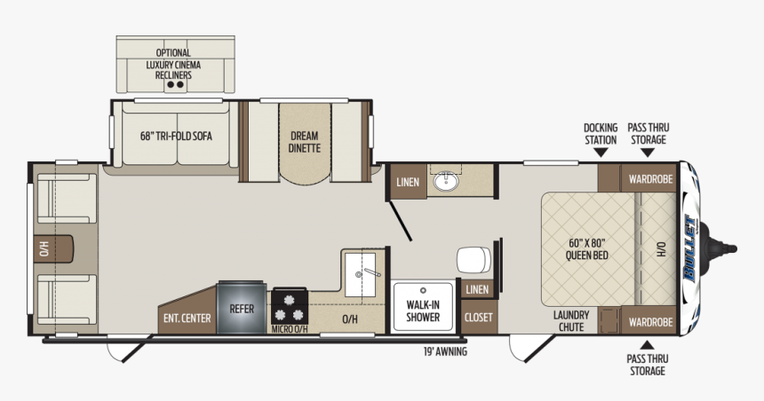 Keystone Bullet 221rbs, HD Png Download