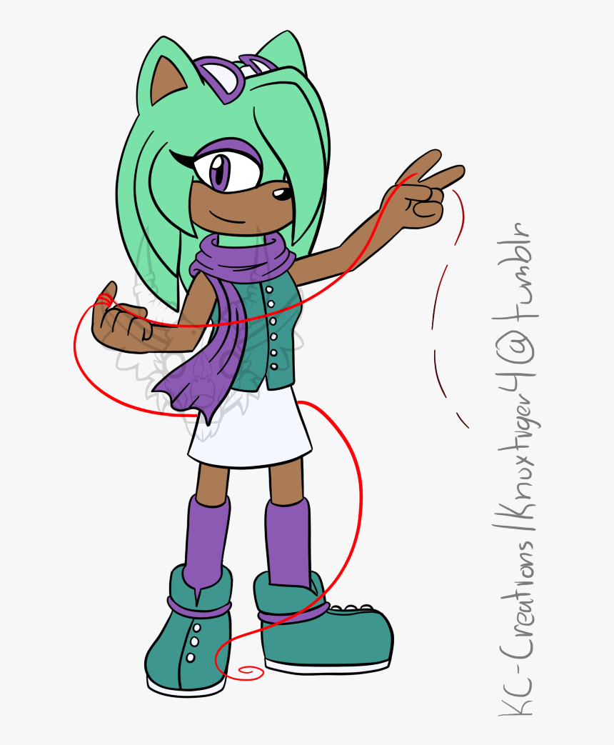 Comm- Red String Of Fate - Cartoon, HD Png Download