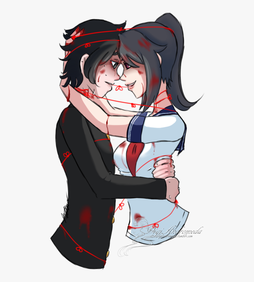 Ayano X Senpai Kiss, HD Png Download