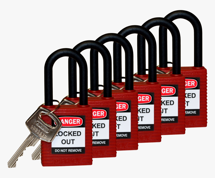 Candados De Seguridad - Brady 813594, HD Png Download
