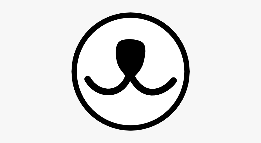 Bear 3 Head Cartoon Brown Black White Line Art Teddy - Circle, HD Png Download